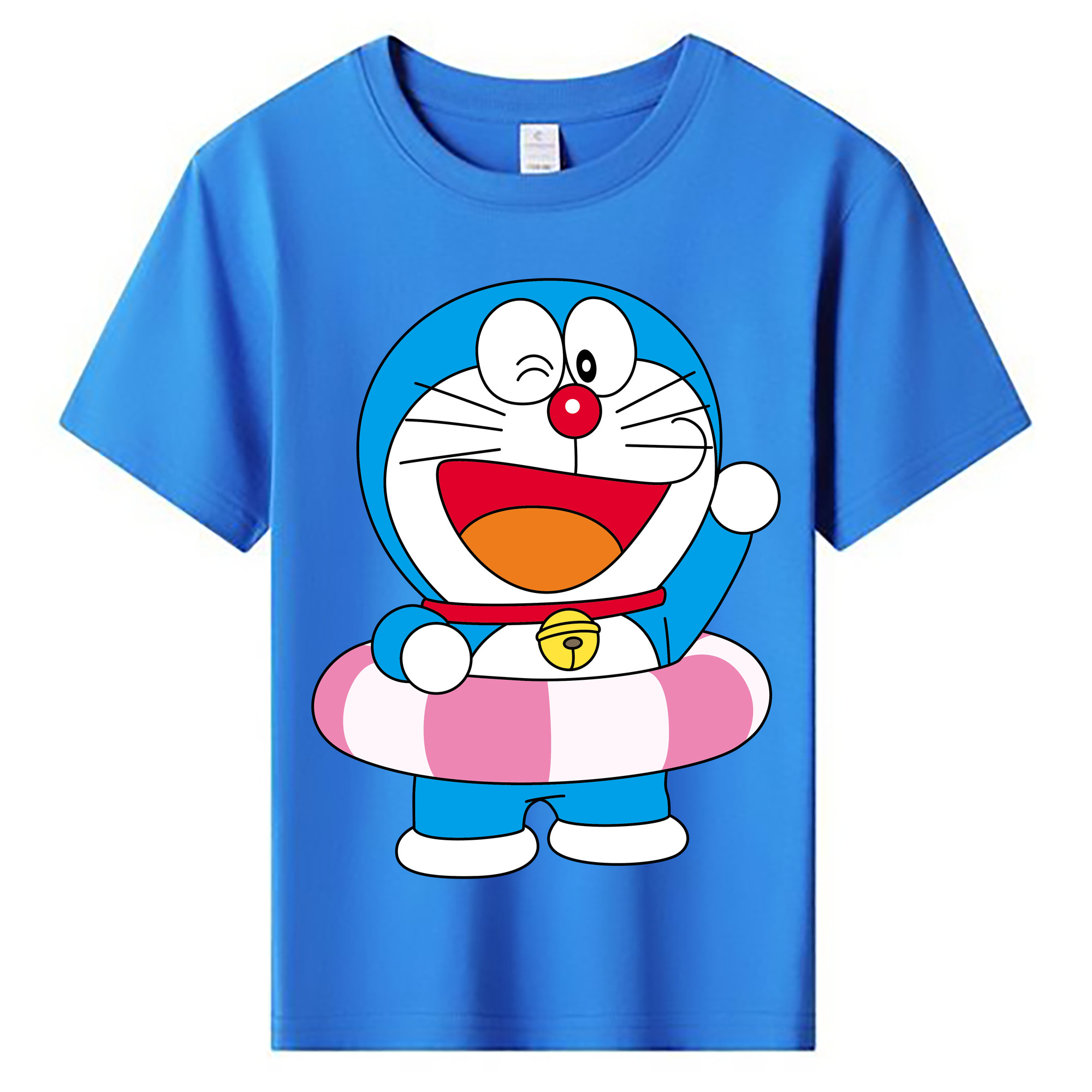 （画像用） ドラえもん Doraemon 綿100％キッズTシャツ（フロントプリント）
